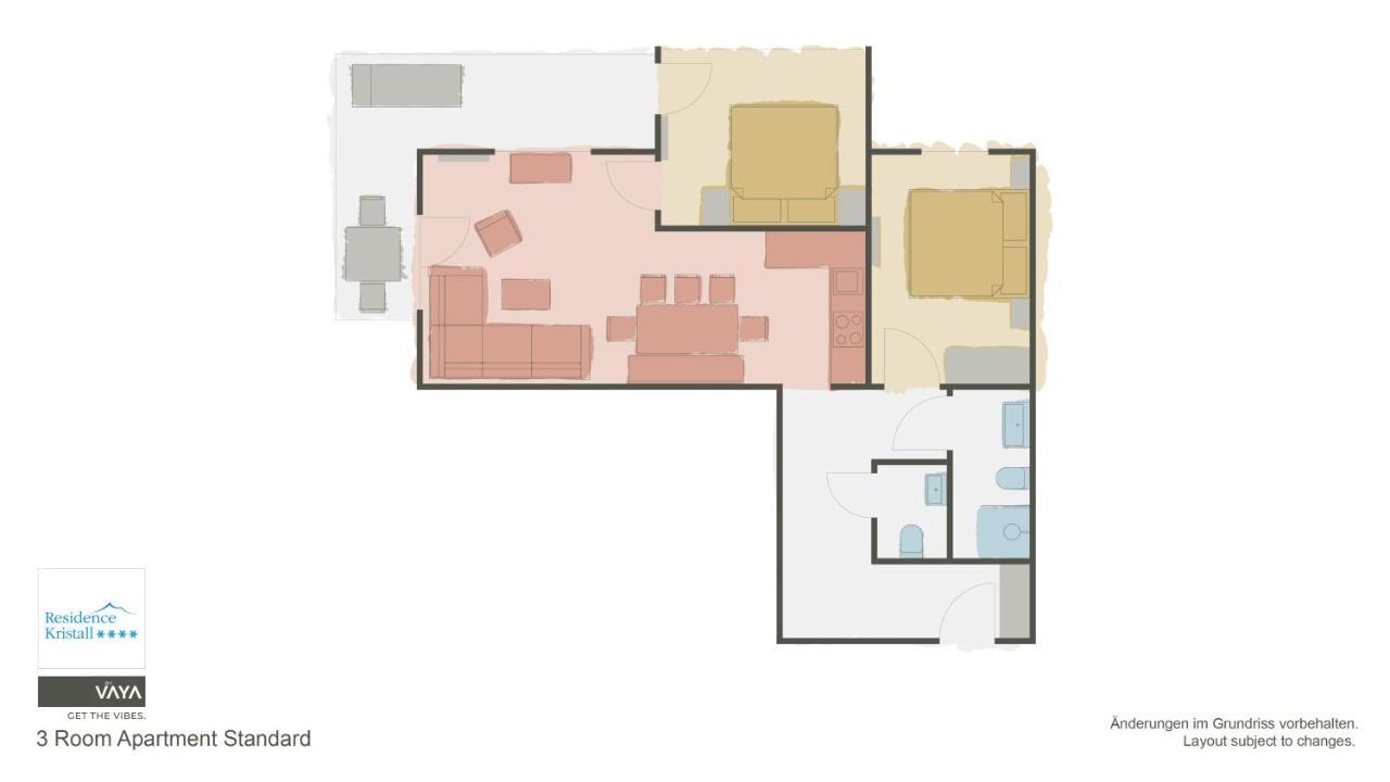 Residence Kristall By Vaya Inklusive Joker Card Saalbach-Hinterglemm Bagian luar foto
