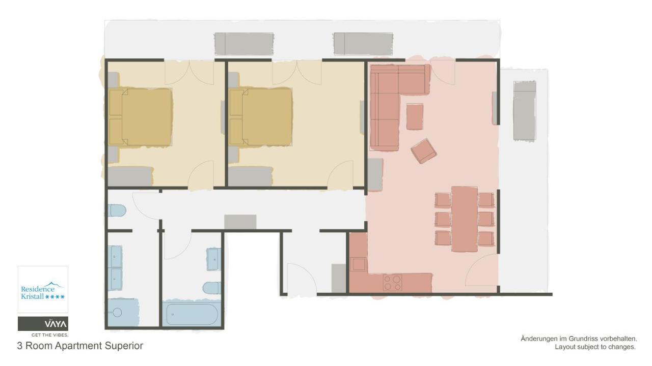 Residence Kristall By Vaya Inklusive Joker Card Saalbach-Hinterglemm Bagian luar foto