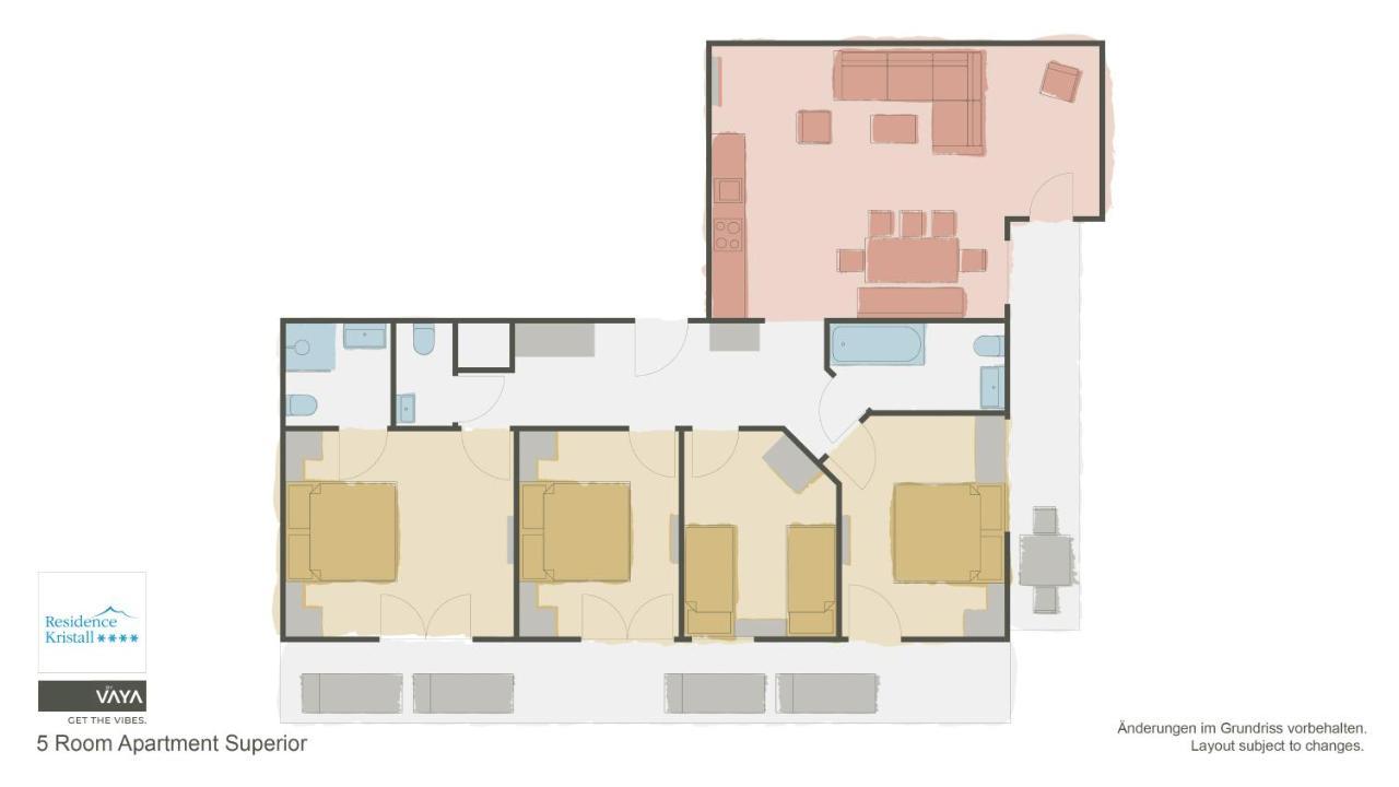 Residence Kristall By Vaya Inklusive Joker Card Saalbach-Hinterglemm Bagian luar foto